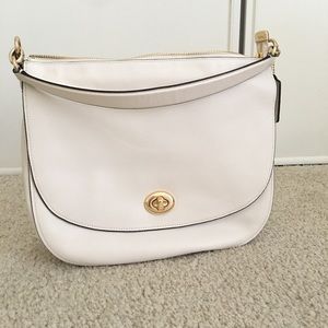 Coach Turnlock Leather Hobo bag